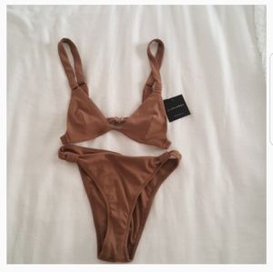 Taupe Two Piece Bikini